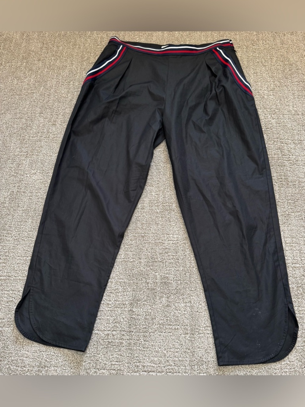 See by Chloé Resort 2015 Varsity Stripe Carrot Pants woman’s 10